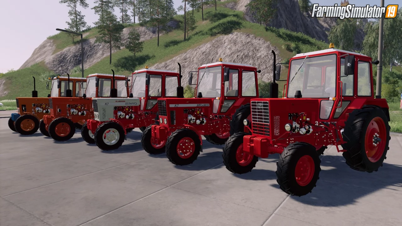 Belarus Panorama Pack Tractors v6.6.4 for FS19