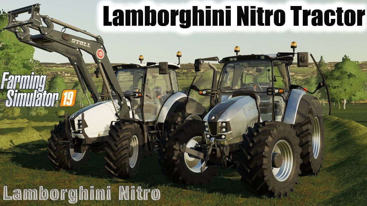 Lamborghini Nitro Tractor v1.3 for FS19