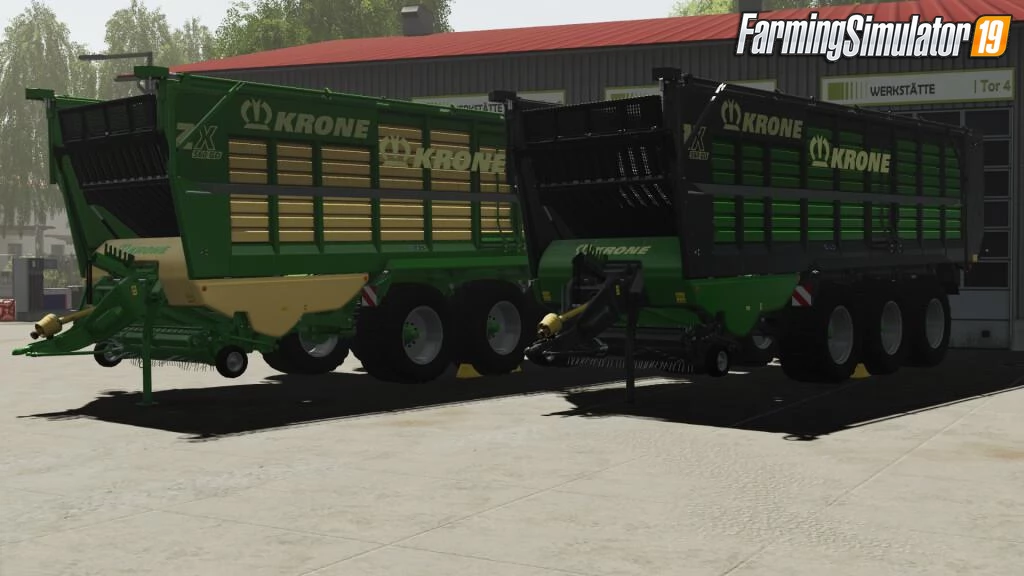 Krone ZX 560 Trailer v1.0.0.2 for FS19