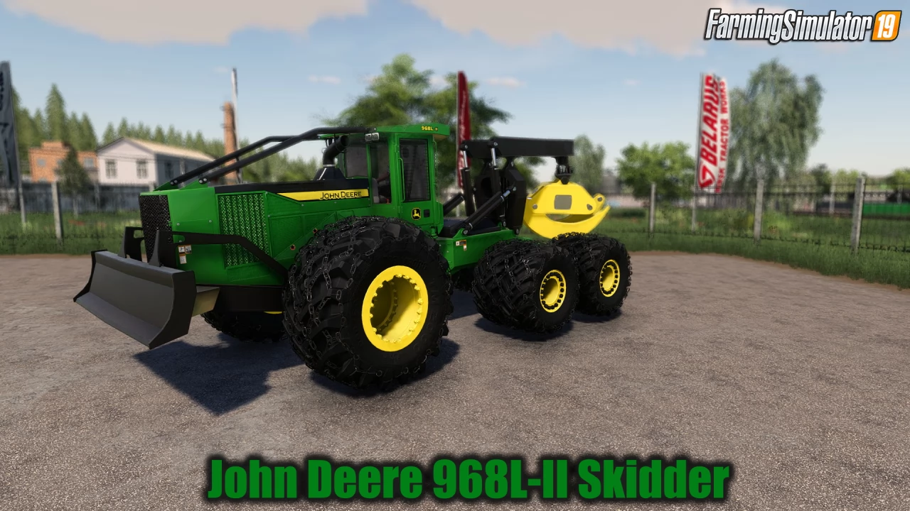 John Deere 968L-II Skidder v1.0 for FS19