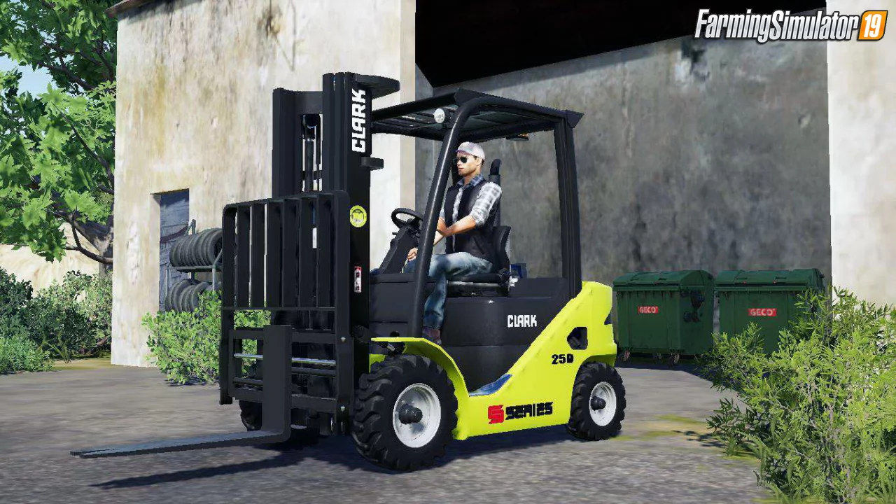 Clark S-series 25D Forklift v1.0.0.2 for FS19