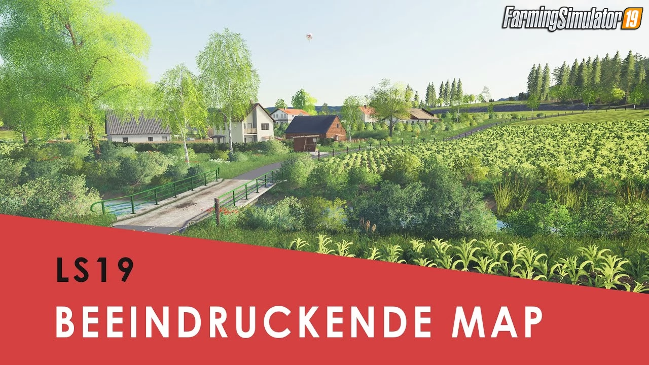 Bergisch Land Map v1.1 for FS19