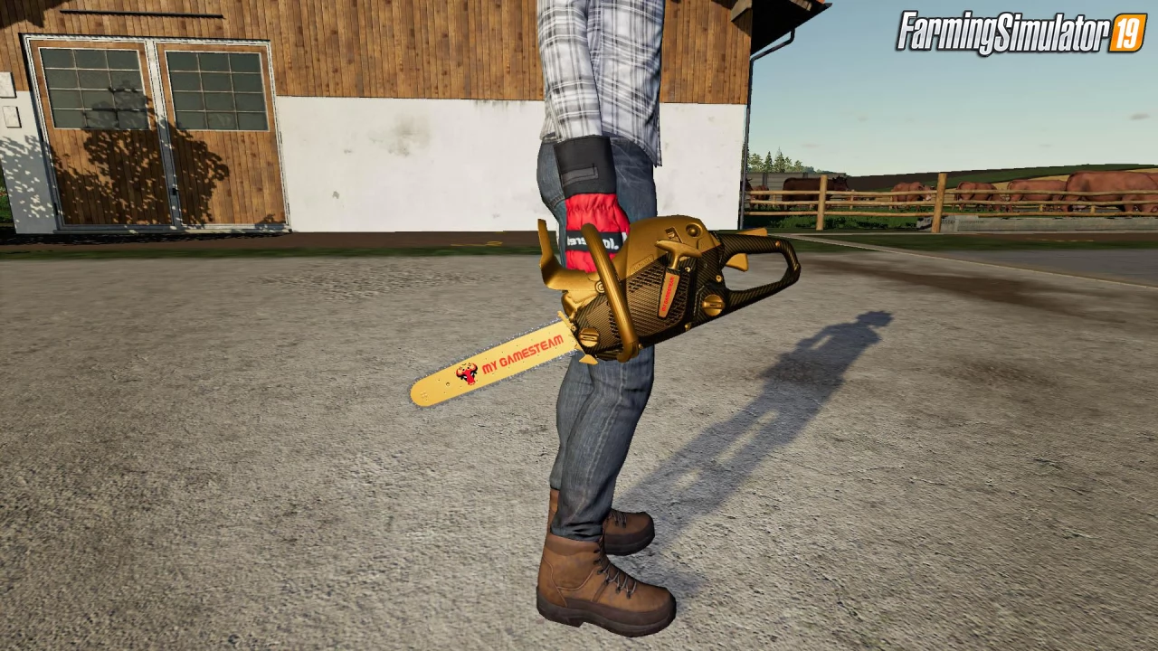 The Golden Chainsaw v1.0 for FS19