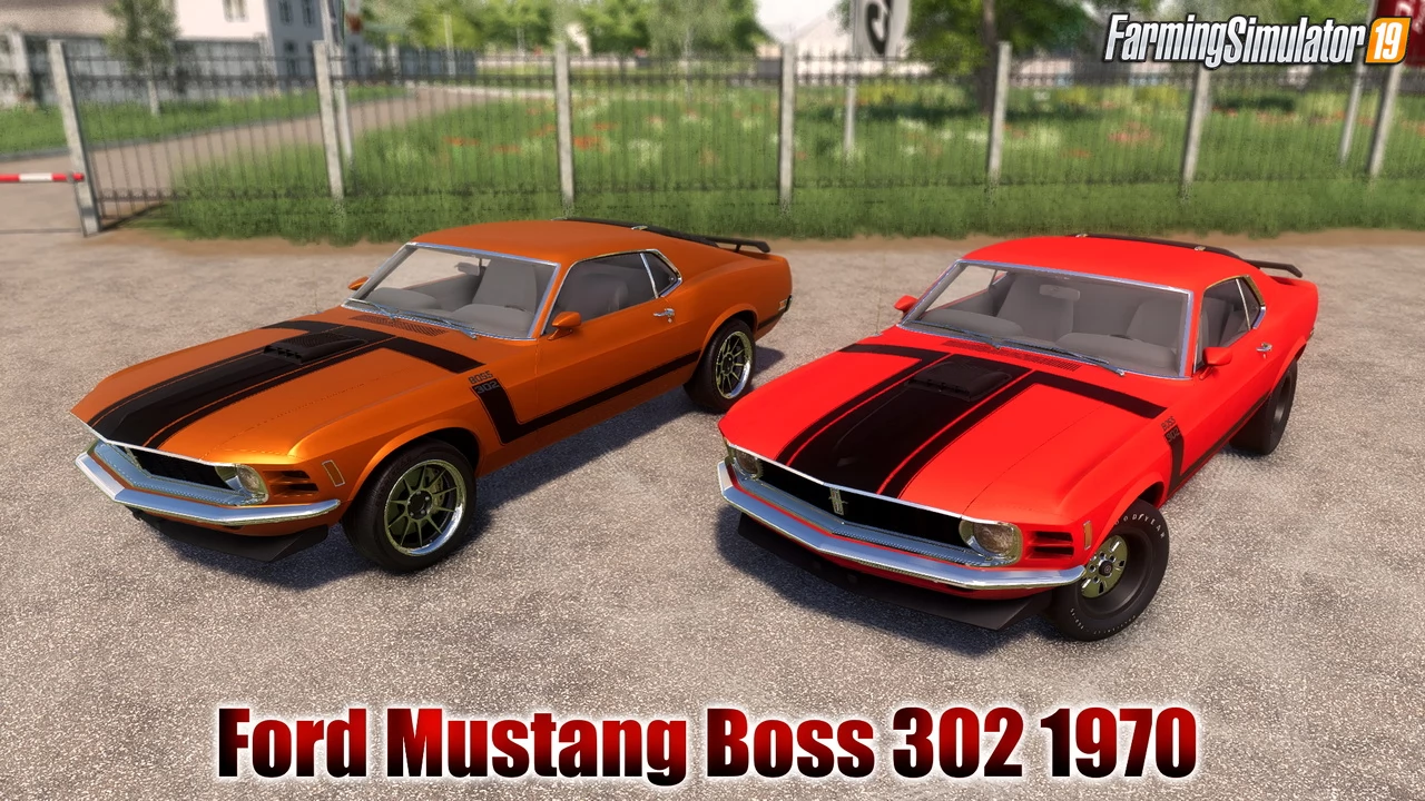 Ford Mustang Boss 302 1970 v1.0 for FS19