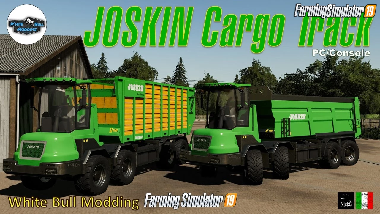 Joskin Cargo Track Pack v1.0 for FS19