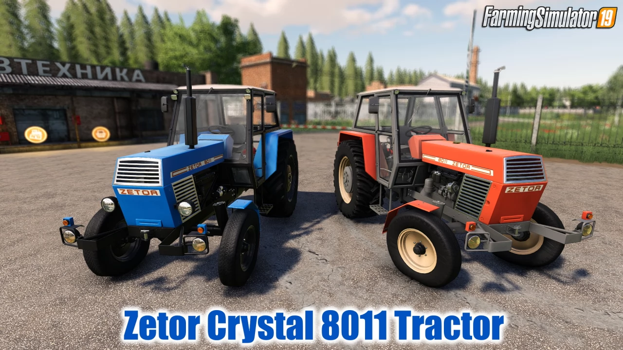 Zetor Crystal 8011 Tractor v1.0 for FS19