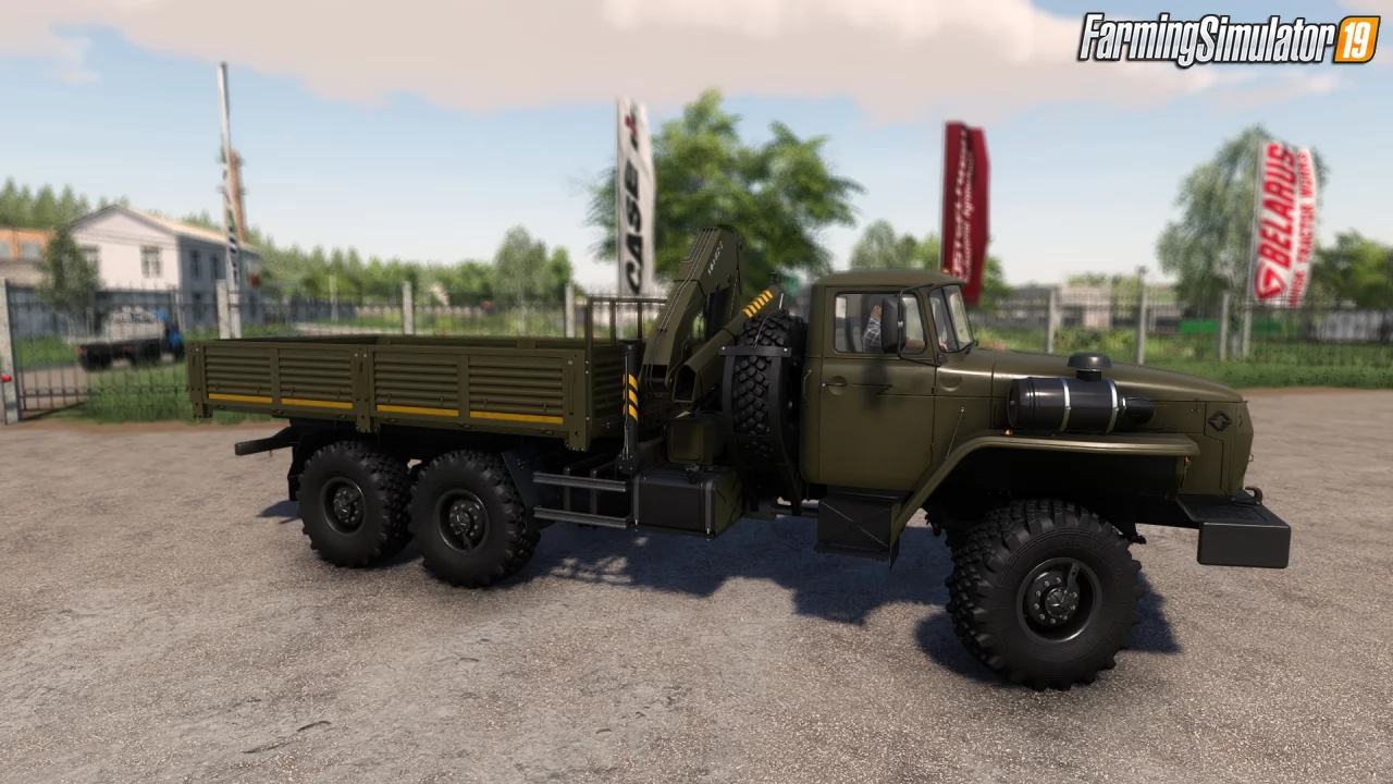 Ural 4320-60 Manipulator Truck for FS19