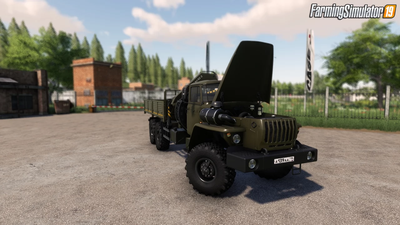 Ural 4320-60 Manipulator Truck for FS19