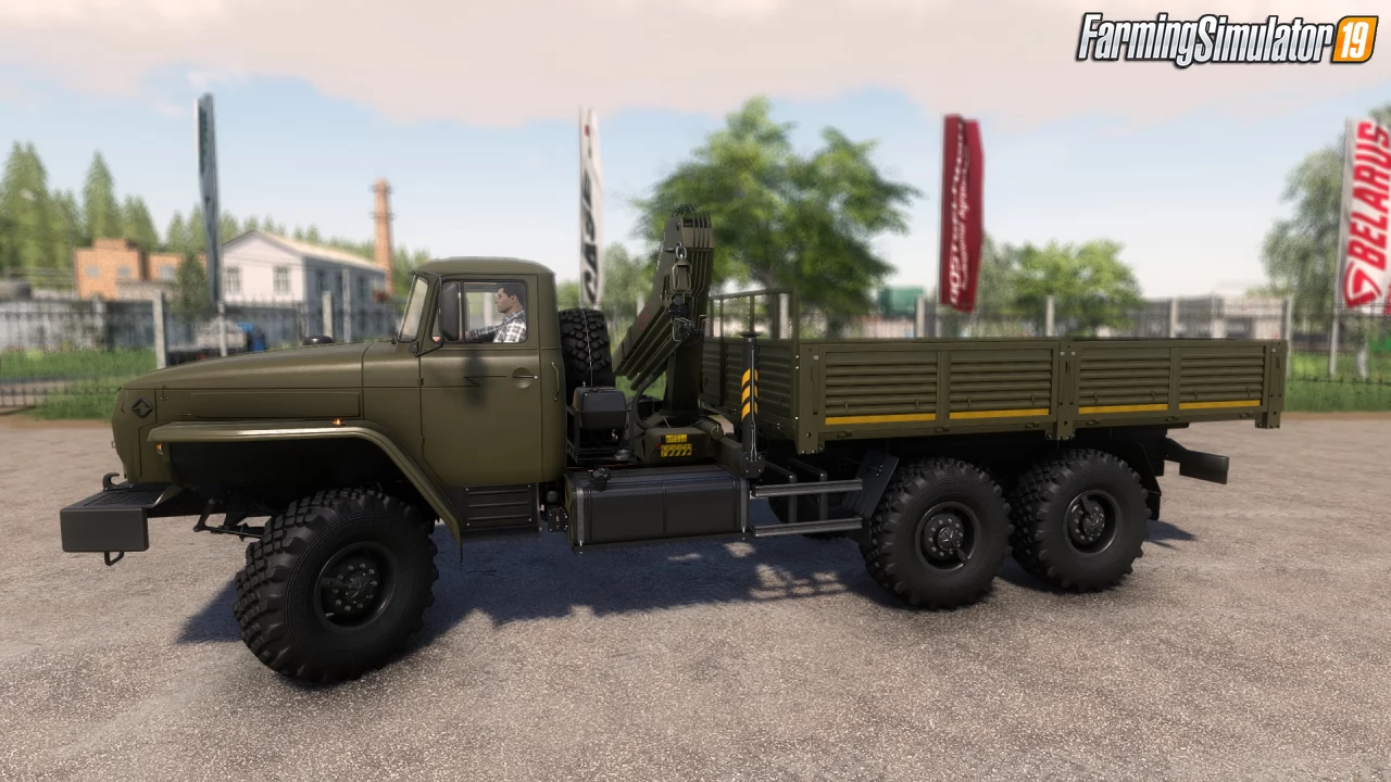 Ural 4320-60 Manipulator Truck for FS19