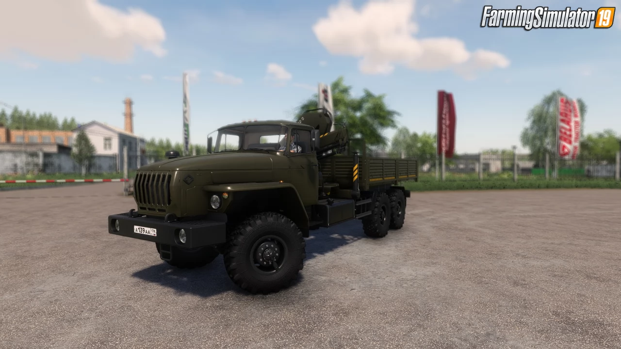 Ural 4320-60 Manipulator Truck for FS19