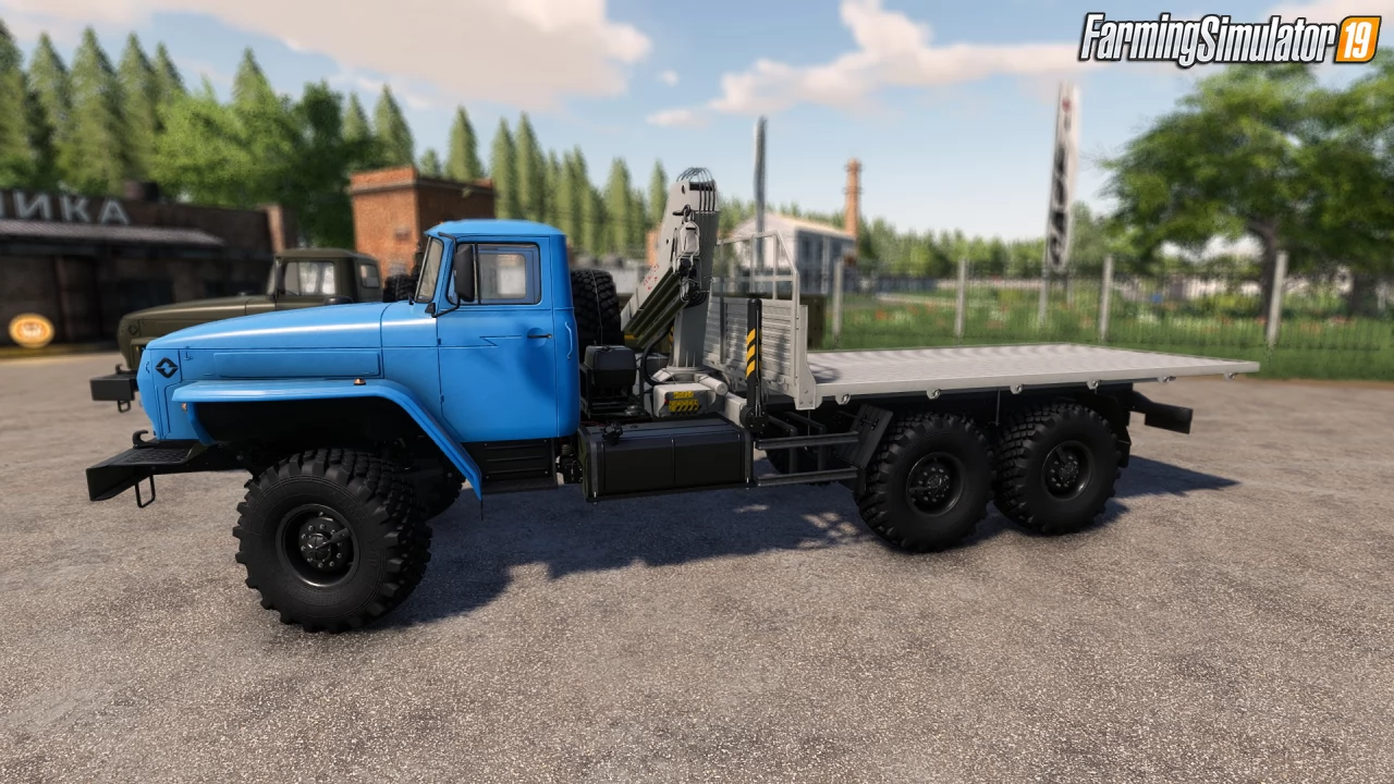 Ural 4320-60 Manipulator Truck for FS19