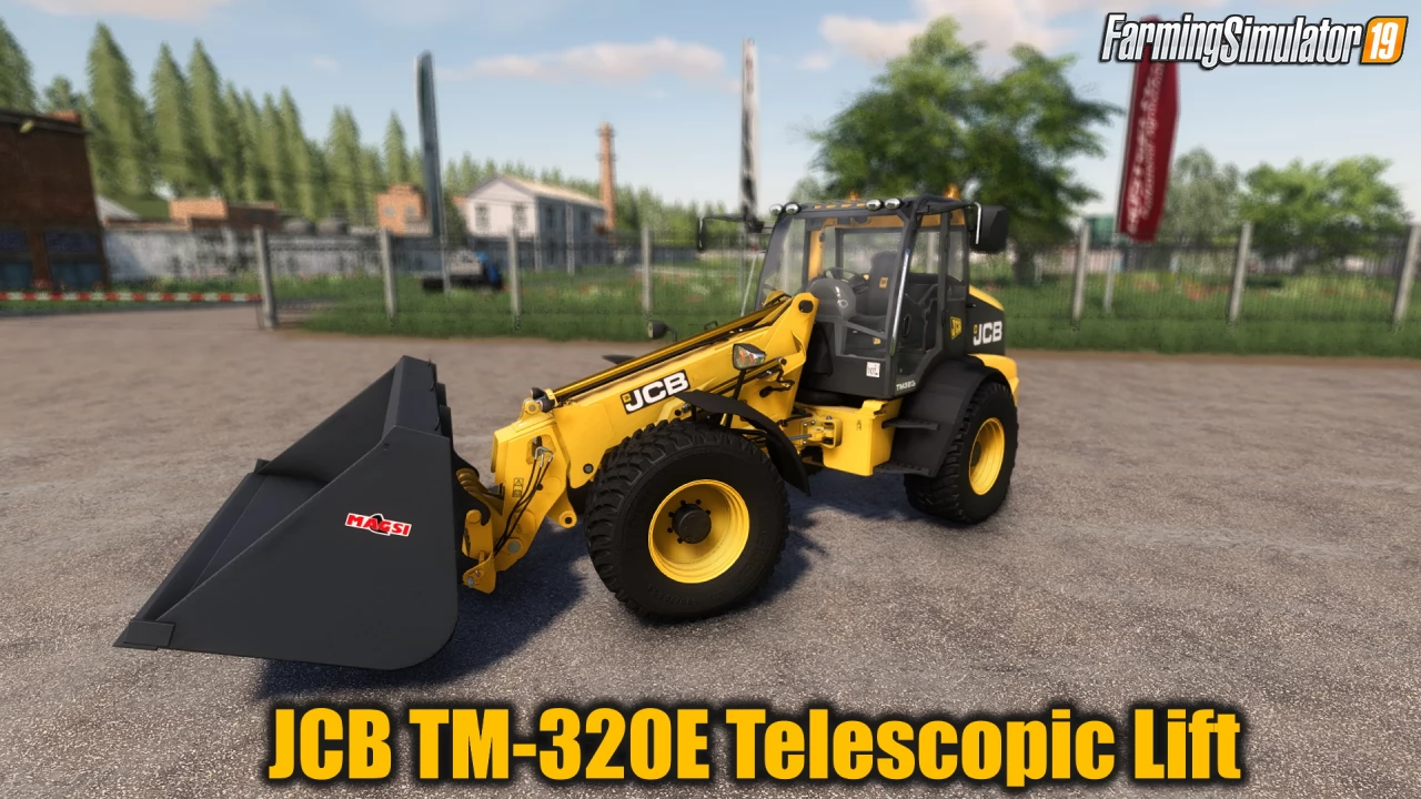 JCB TM-320E Telescopic Lift v1.2.5 for FS19