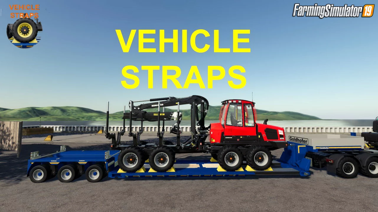 Vehicle Straps Script Mod v1.0 by kenny456 for FS19