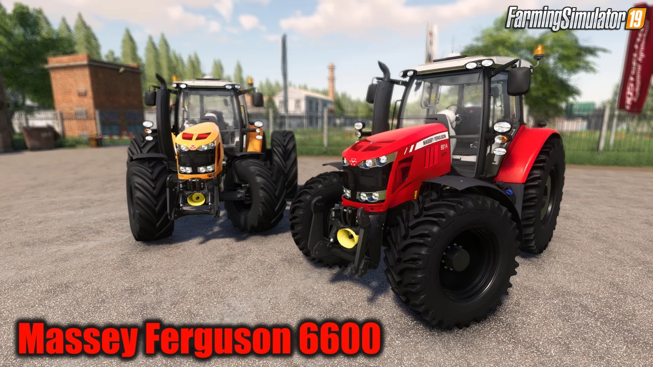 Massey Ferguson 6600 Tractor v2.0 for FS19