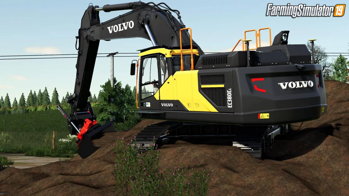 Volvo EC380 Excavator v1.0 for FS19