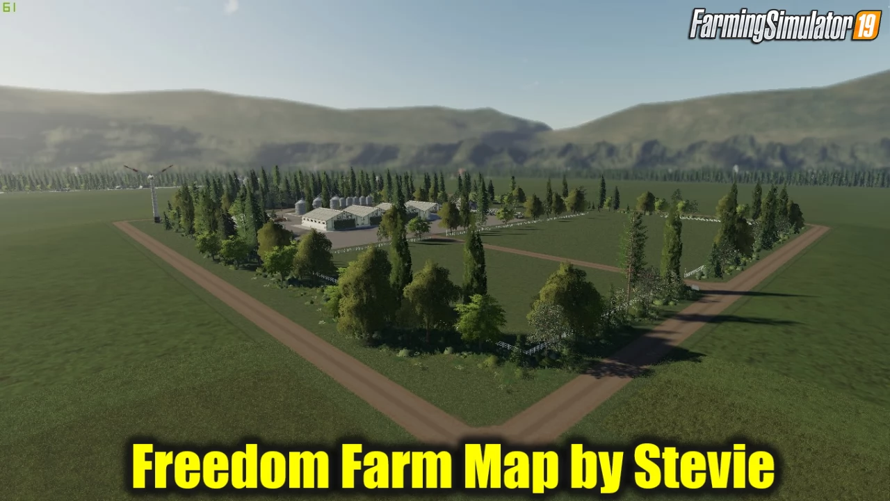Freedom Farm Map v1.70.13 for FS19