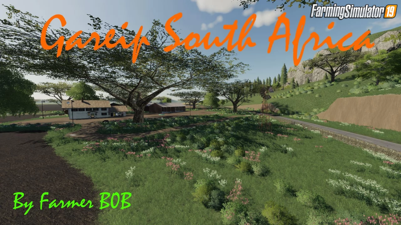 Gariep South Africa Map v010 for FS19