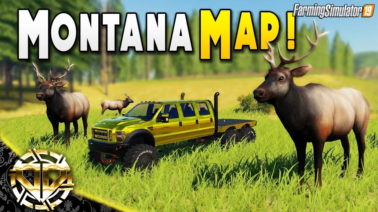 Black Mountain Montana Map v4.0 for FS19