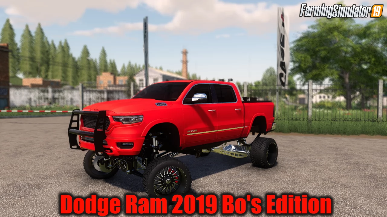 Dodge Ram 2019 Bos Edition v1.0 for FS19