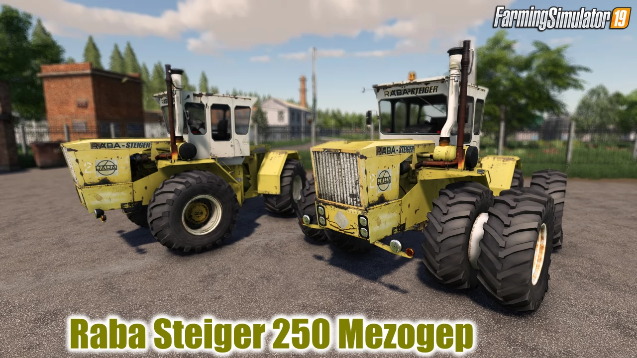 Raba Steiger 250 Mezogep Tractor v1.0 for FS19