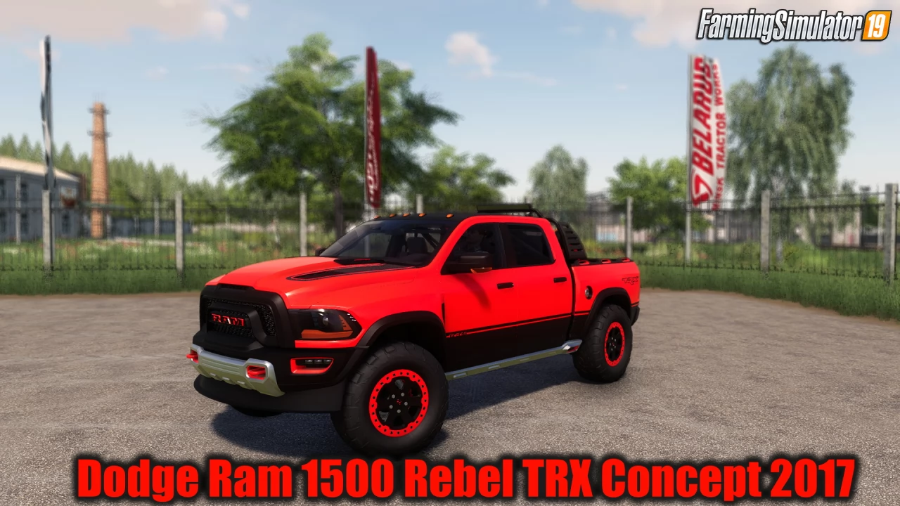 Dodge Ram 1500 Rebel TRX Concept 2017 v1.0 for FS19