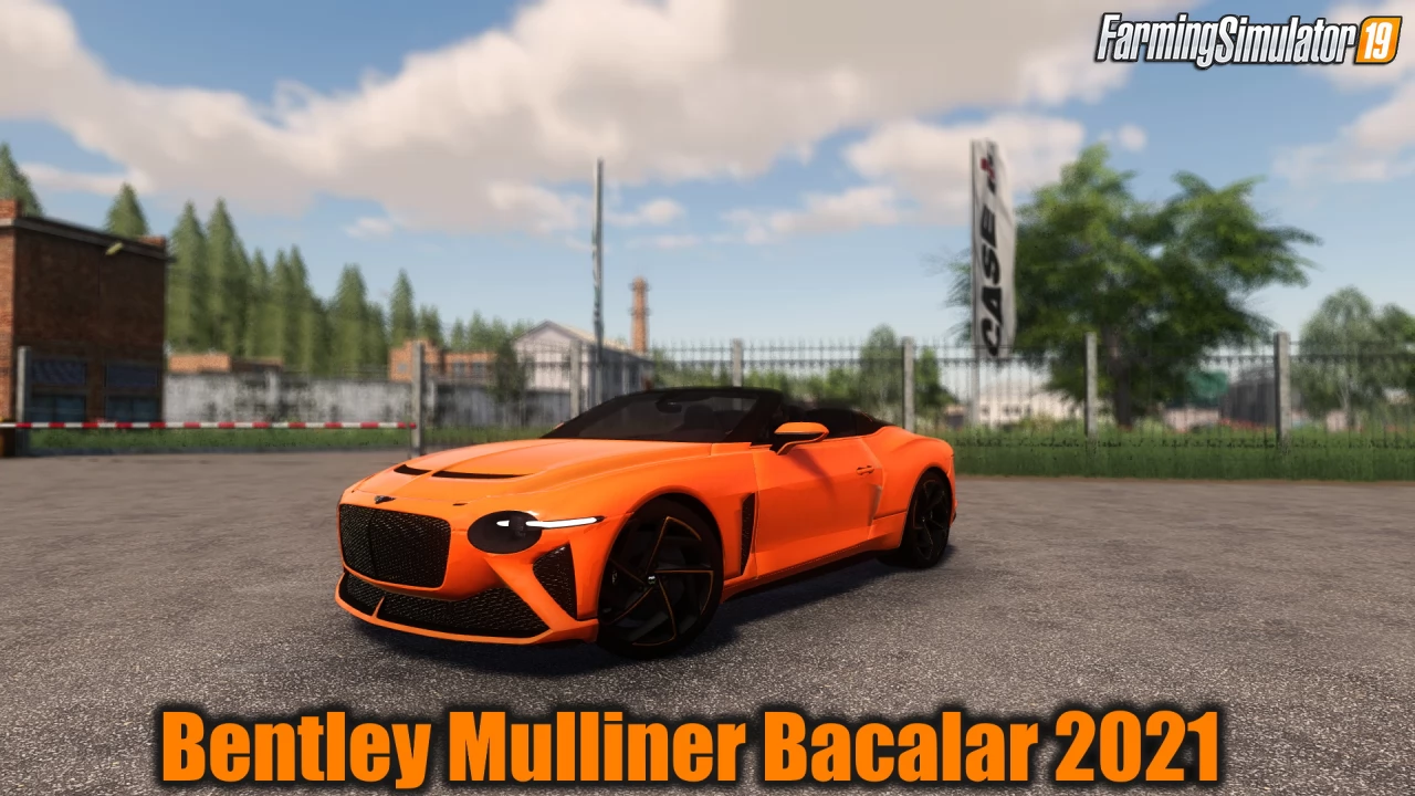 Bentley Mulliner Bacalar 2021 v1.1 for FS19
