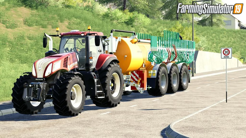 New Holland T8 Series v1.4 Edit by blauea for FS19