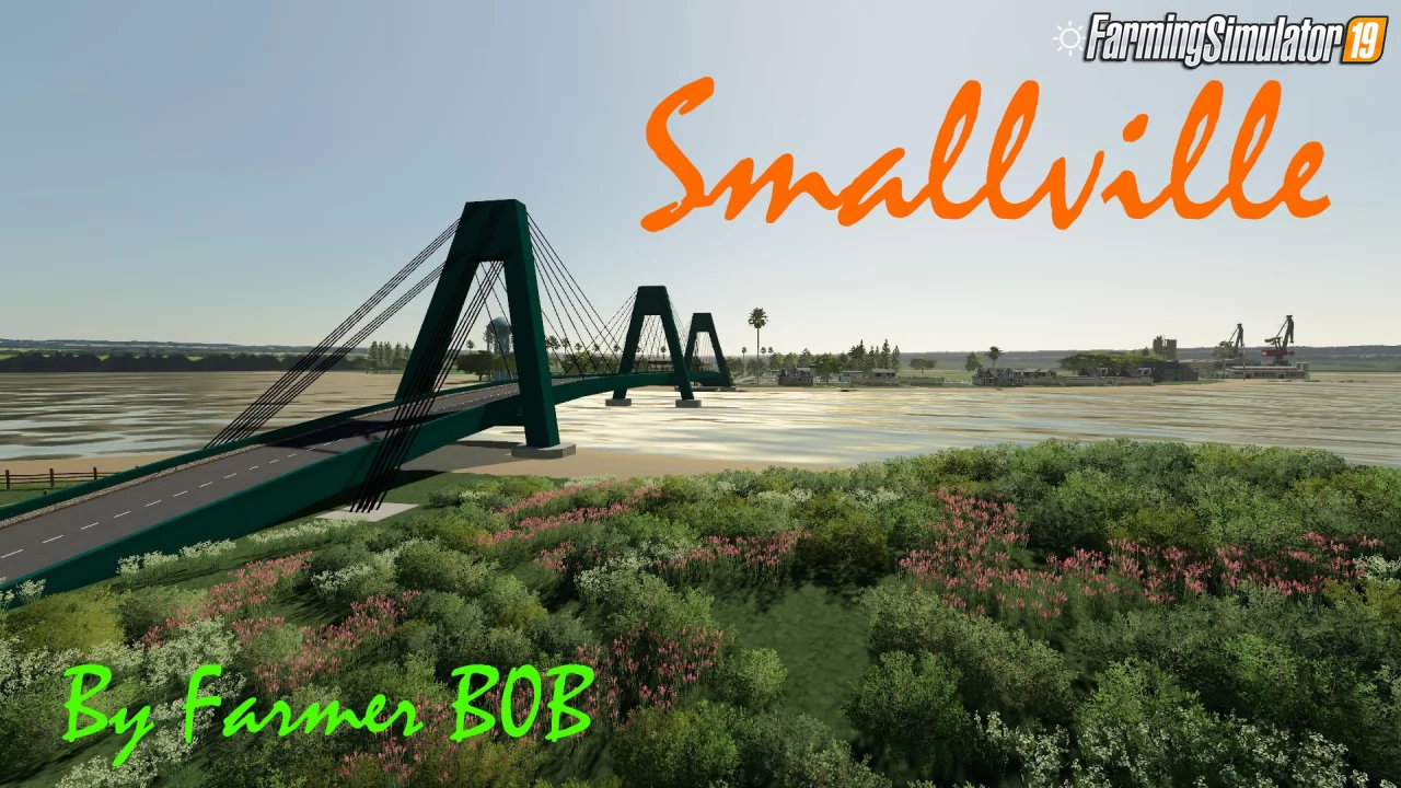 Smallville Map v004 by Yazu for Farming Simulator 19