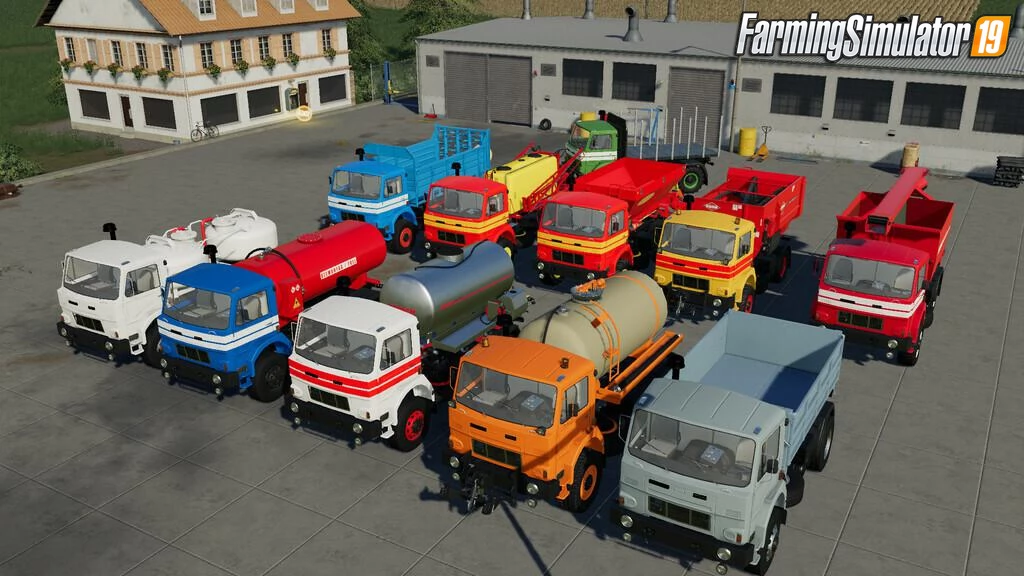 D-754 Truck Pack for FS19