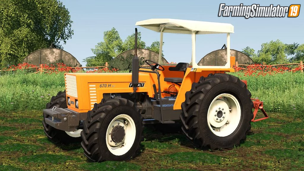 Fiat X70 Series Tractor v1.1 for FS19