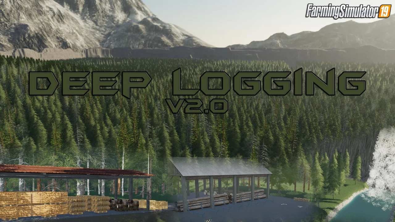 Deep Logging Map v2.0 for FS19