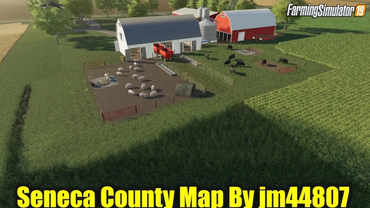 Seneca County Map v1.3 By jm44807 for FS19