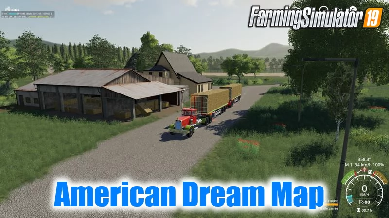 American Dream Map v1.2 for FS19