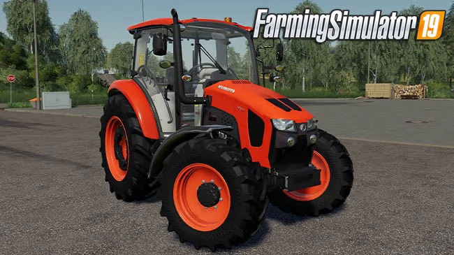 Kubota M5111 Tractor v1.0 for FS19 | By JuanGB-Modding