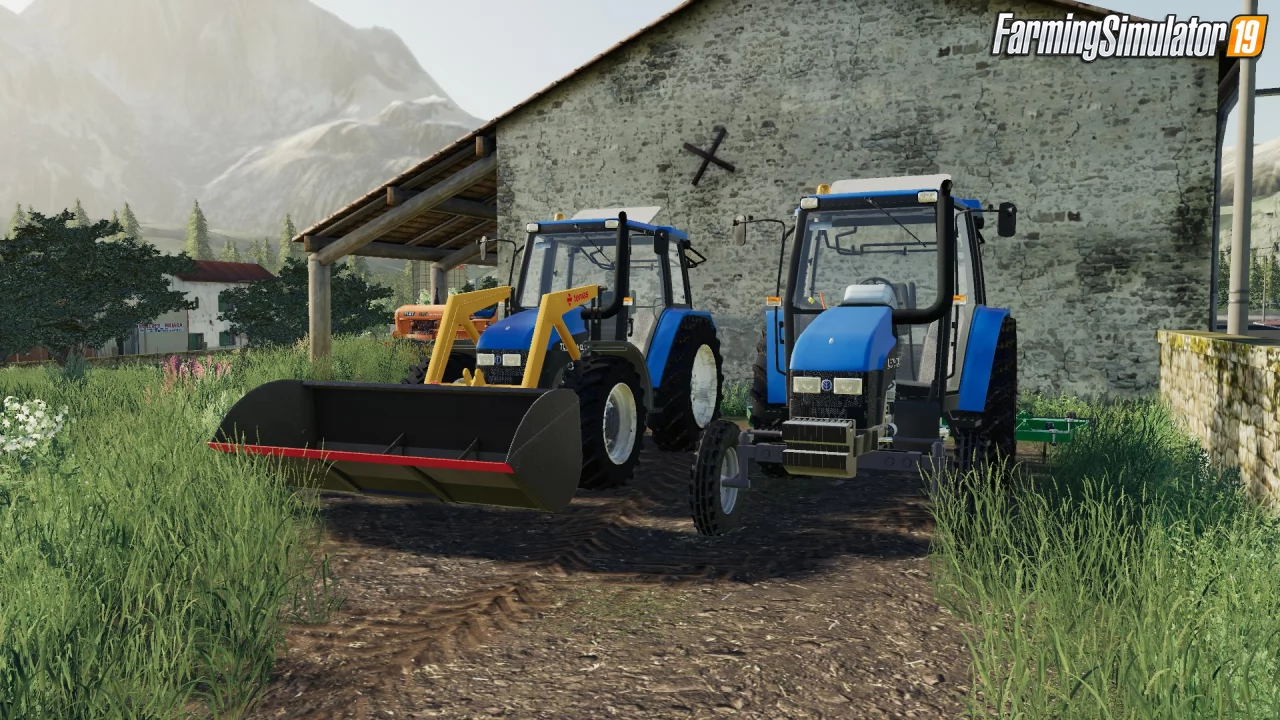 New Holland Serie TL Tractor v1.0 for FS19