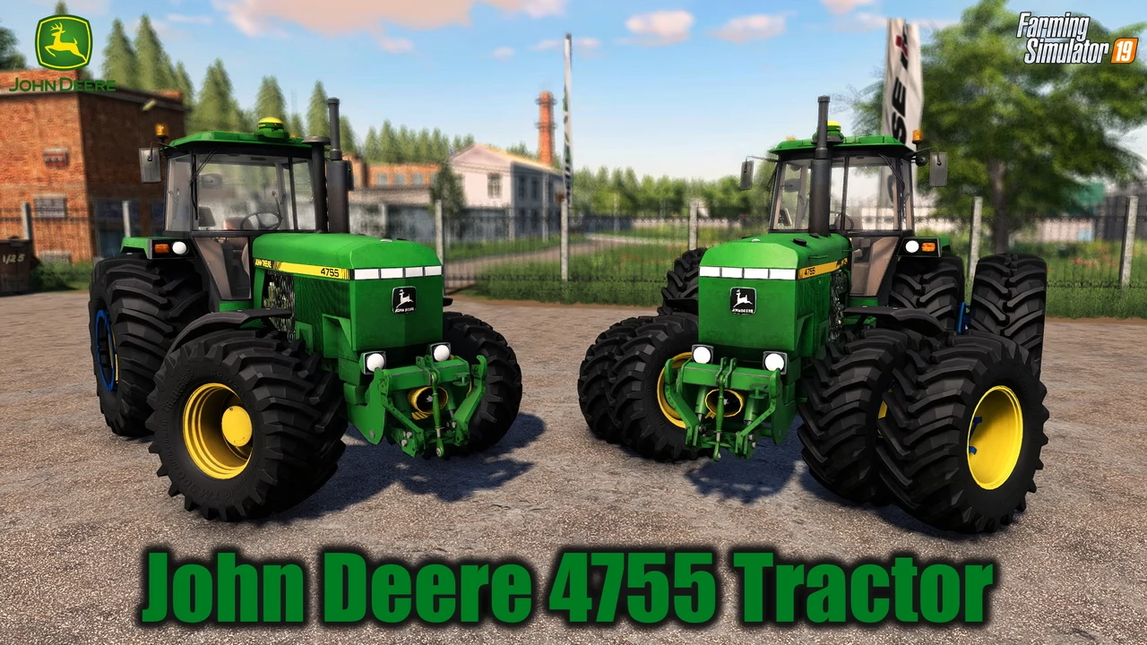 John Deere 4755 Tractor v1.0 by Fendt94 for FS19