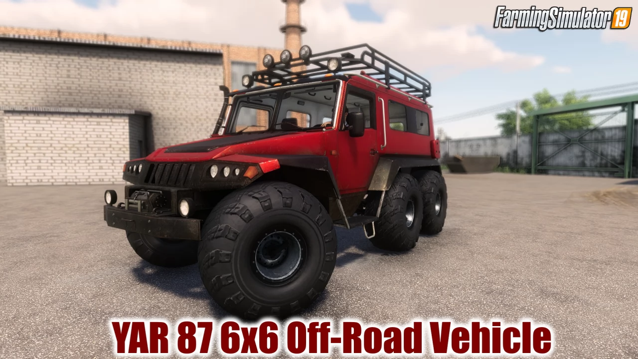 YAR 87 6x6 Off-Road Vehicle v1.0 for FS19