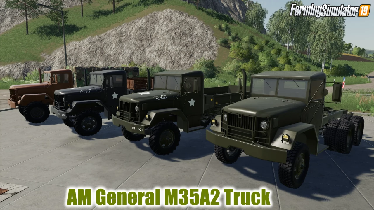 AM General M35A2 Truck v1.0 for FS19