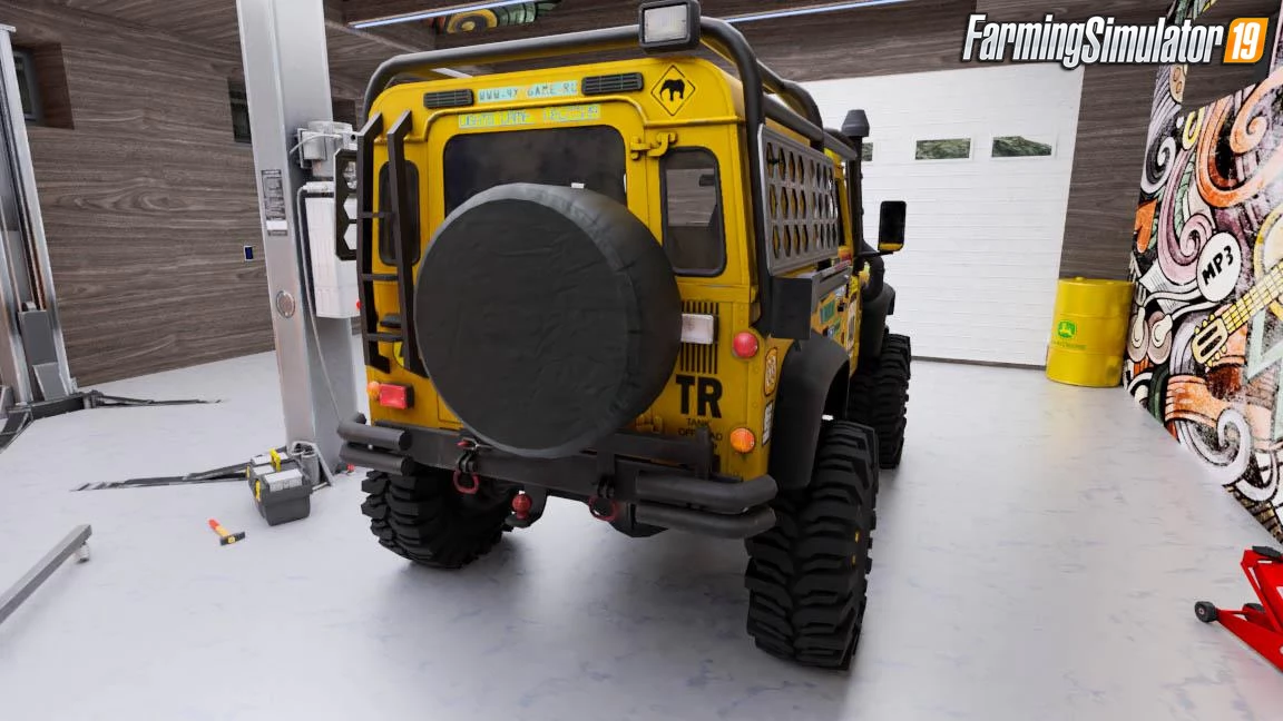 Land Rover Defender 90 Off-Road Vehicle v1.0 for FS19
