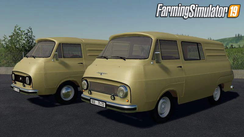 Skoda 1203 Minivan v1.0 for FS19