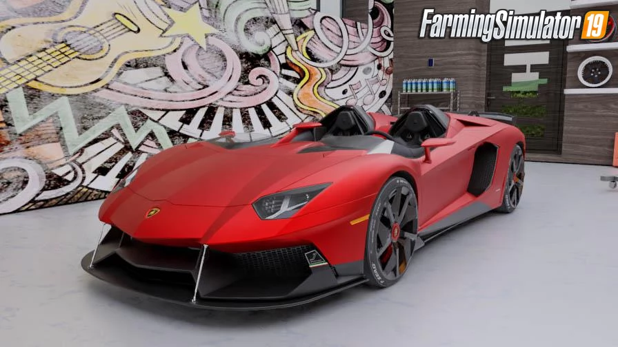 Lamborghini Aventador J v2.0 for FS19