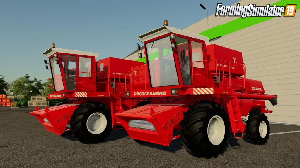 Don 1500A Harvester v1.1 for FS19