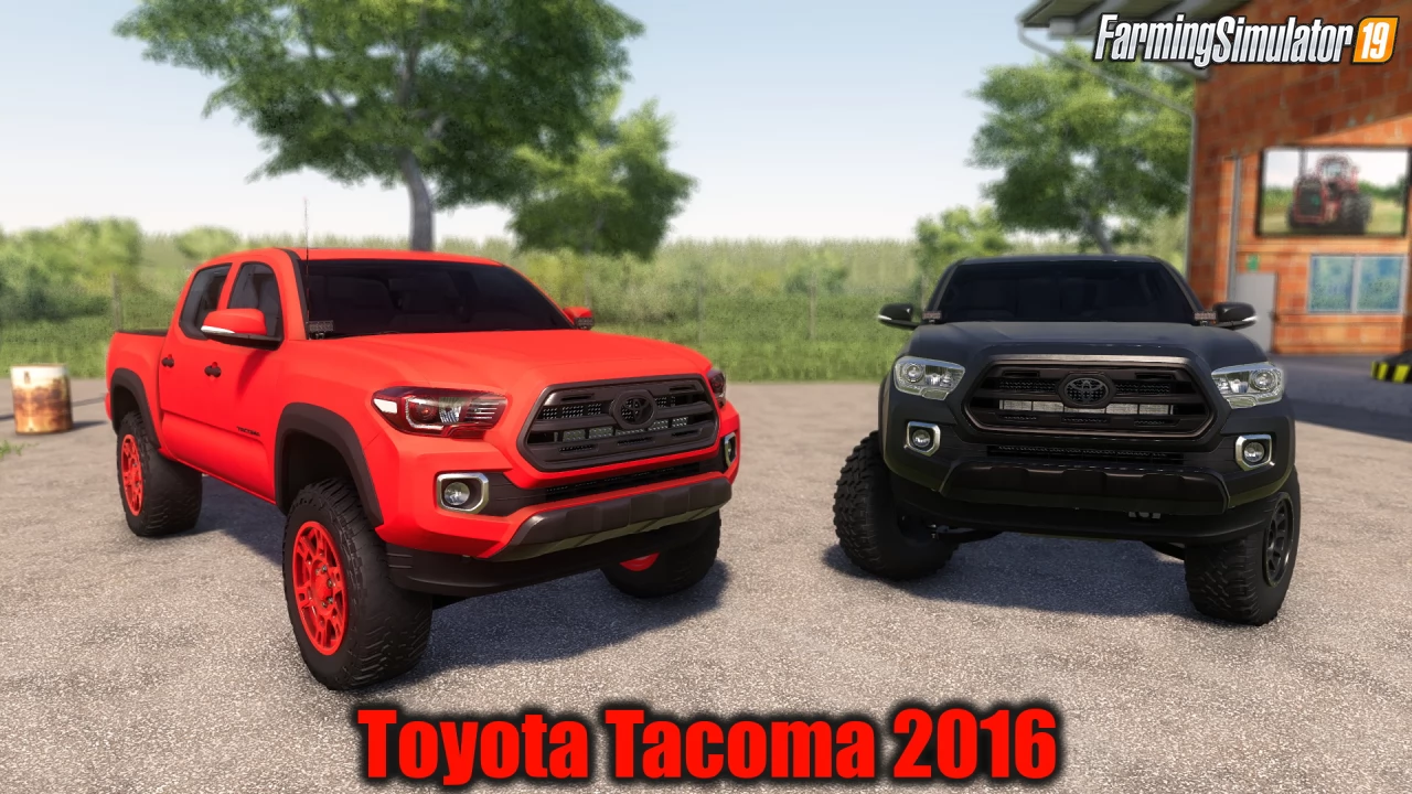 Toyota Tacoma 2016 v1.0 for FS19