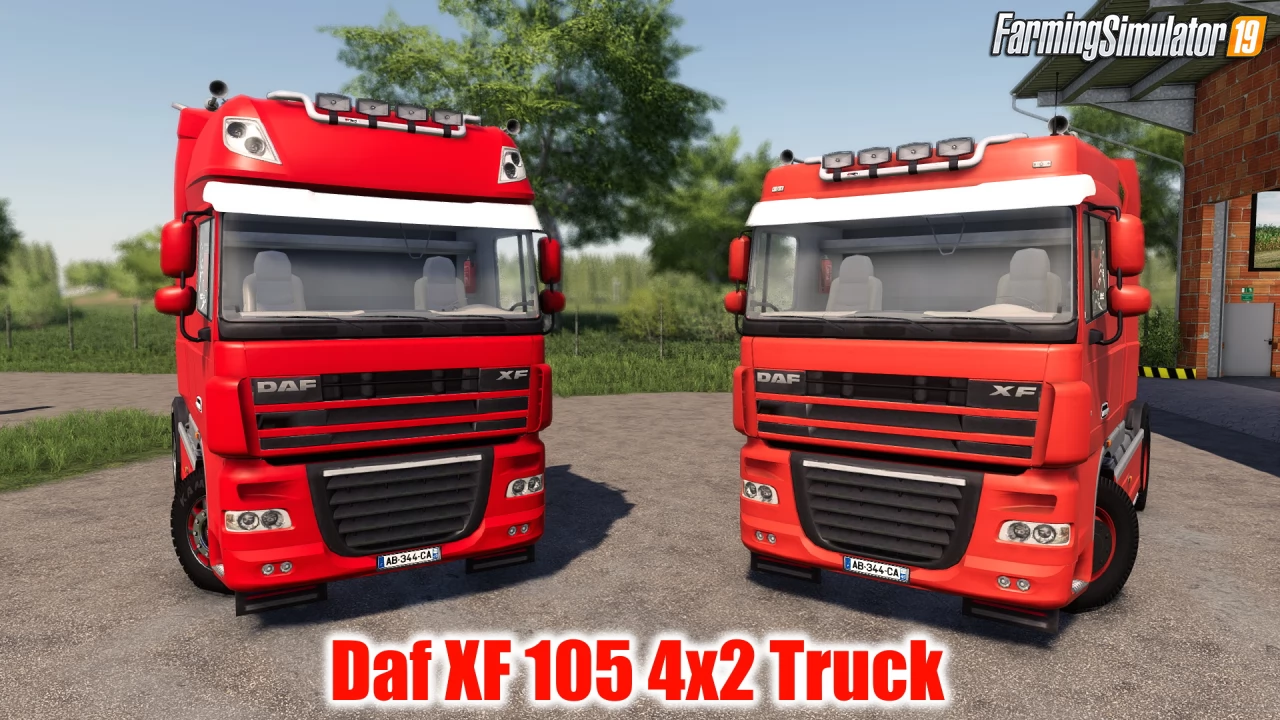 Daf XF 105 4x2 Truck v1.0 for FS19