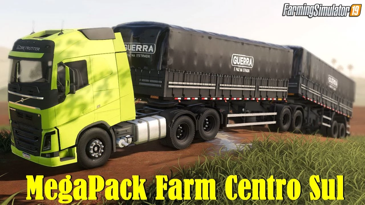 MegaPack Farm Centro Sul v5.2 for FS19