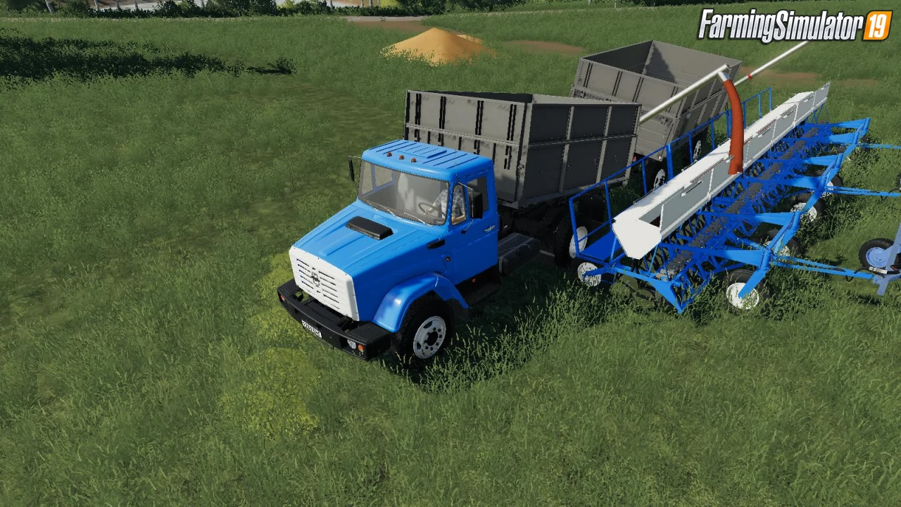 Zil 45065 + Zil 4421 + Trailer v1.0 for FS19