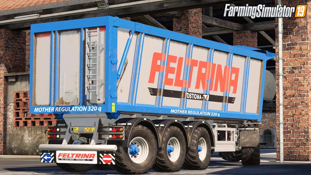 Feltrina MR4A Trailer v1.0.1 for FS19