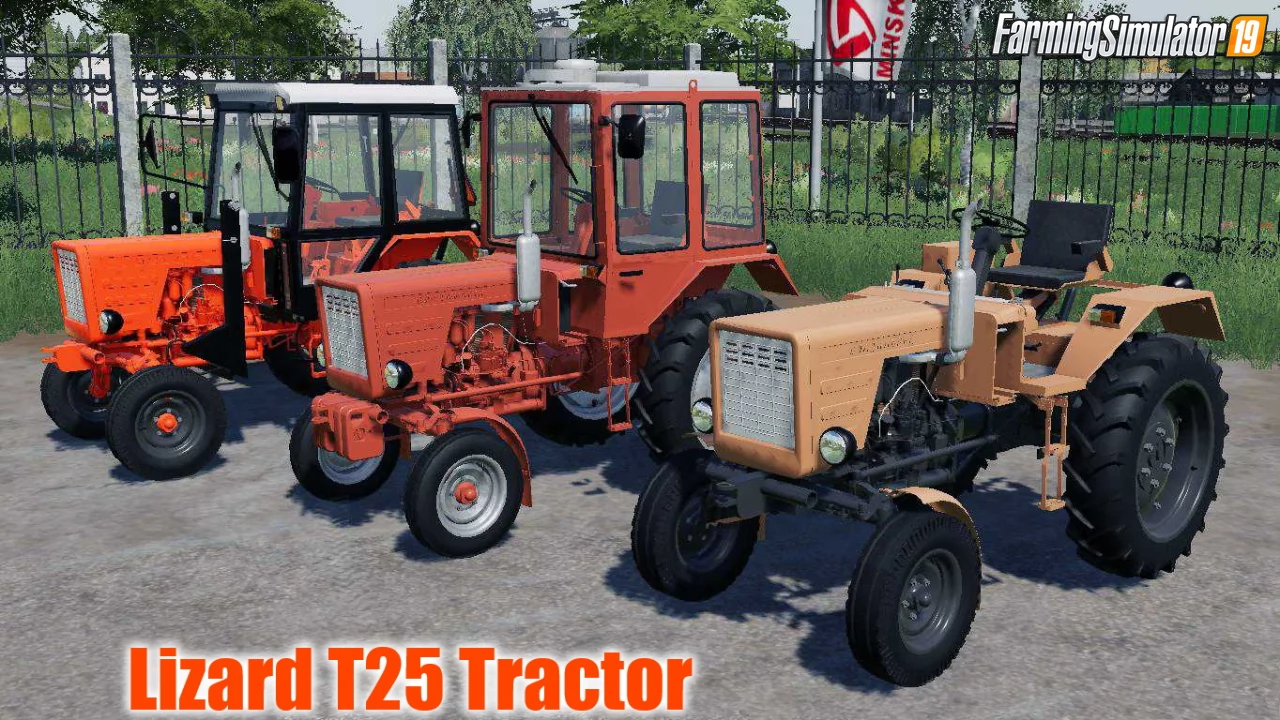 Lizard T25 Tractor v1.0 for FS19