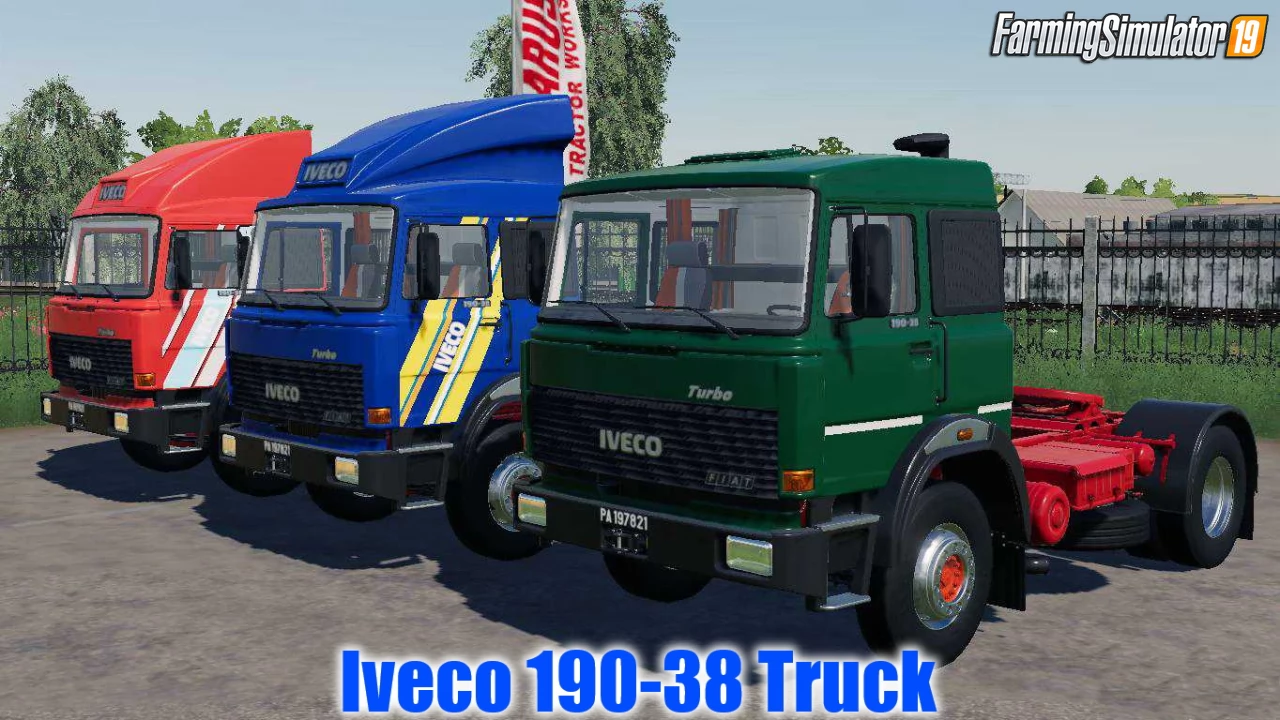 Iveco 190-38 Truck v1.1.0.1 for FS19