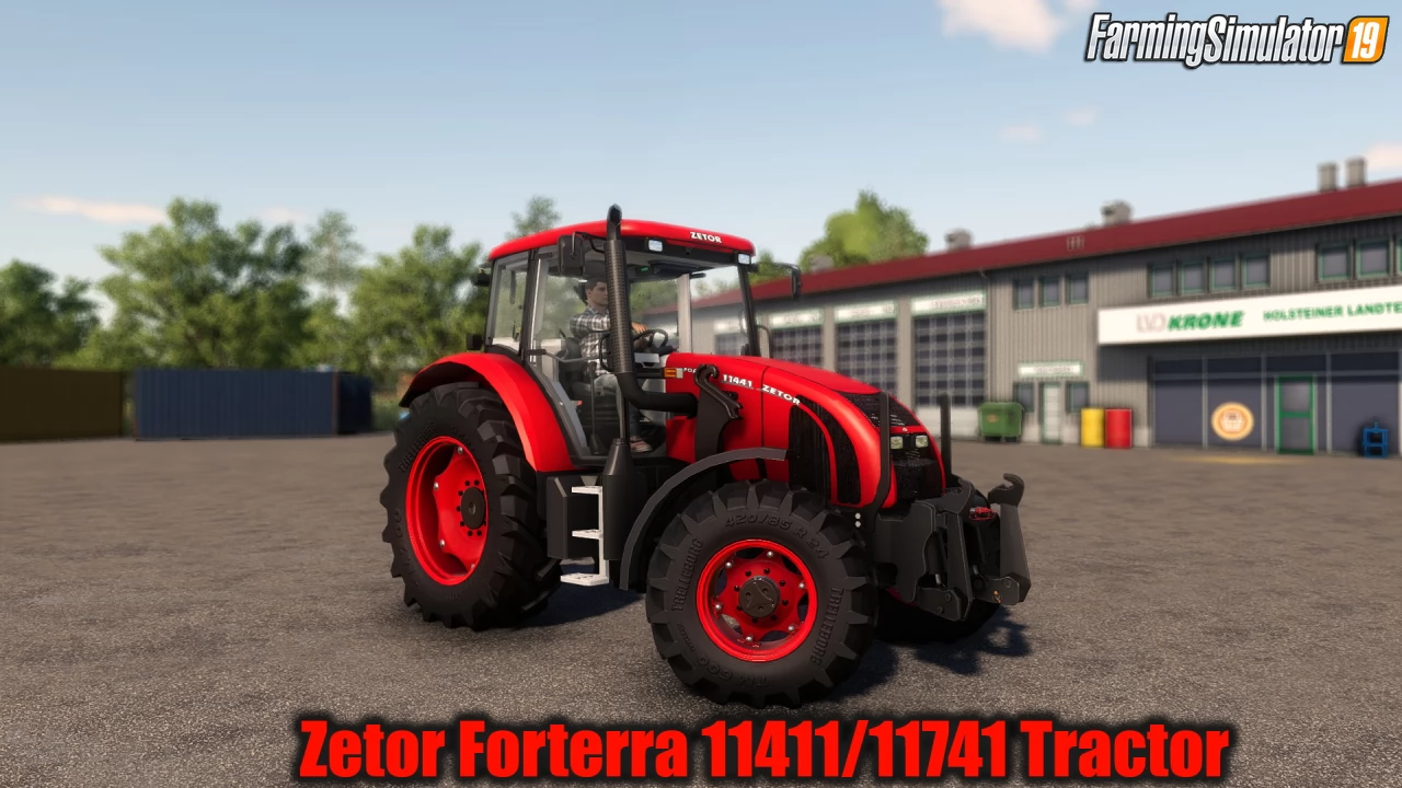 Zetor Forterra 11411/11741 Tractor v1.0 for FS19